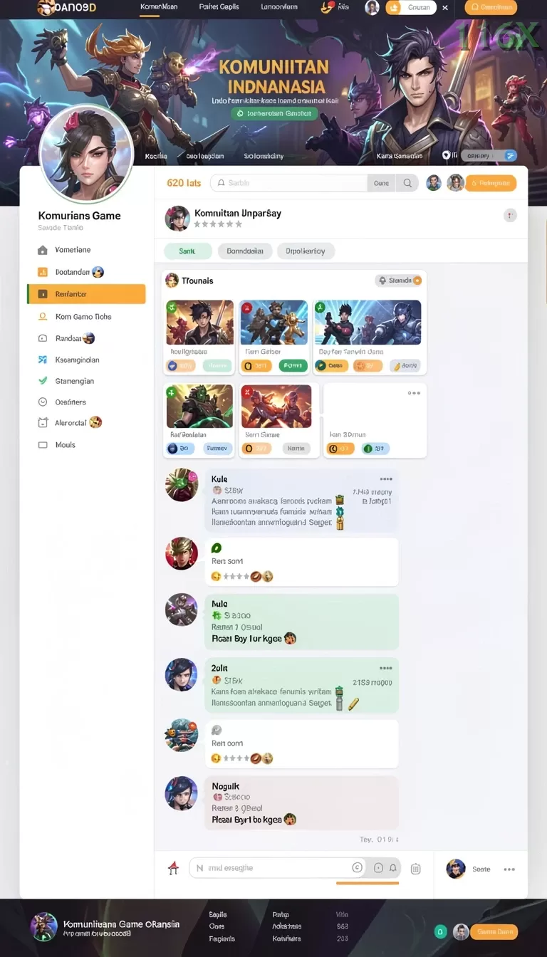 Cuplikan layar INDAAA — halaman utama