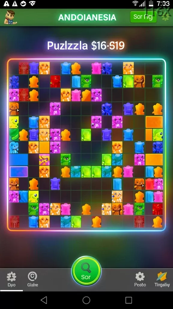 Cuplikan layar NUSAGG — menu navigasi